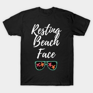 Resting Beach Face T-Shirt